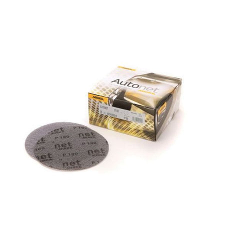 Mirka® Autonet® AE23205012 AE Series Closed Coated Grip-On Sanding Disc, 5 in, P120 Grit, Aluminum Oxide - Total Finishing Supplies