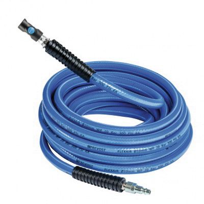 Prevost Flexair Air Hose, 3/8" x 50' With 3/8" High Flow Safety Coupling