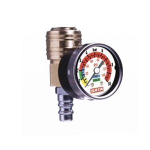 SATA In-Line Hose Pressure Gauge 4002 - Total Finishing Supplies