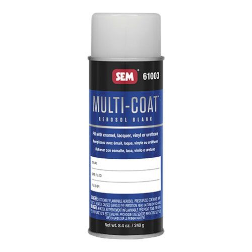 SEM® Multi-Coat™ 61003 Aerosol Blank, 16 oz, Qty. 12 Per Case