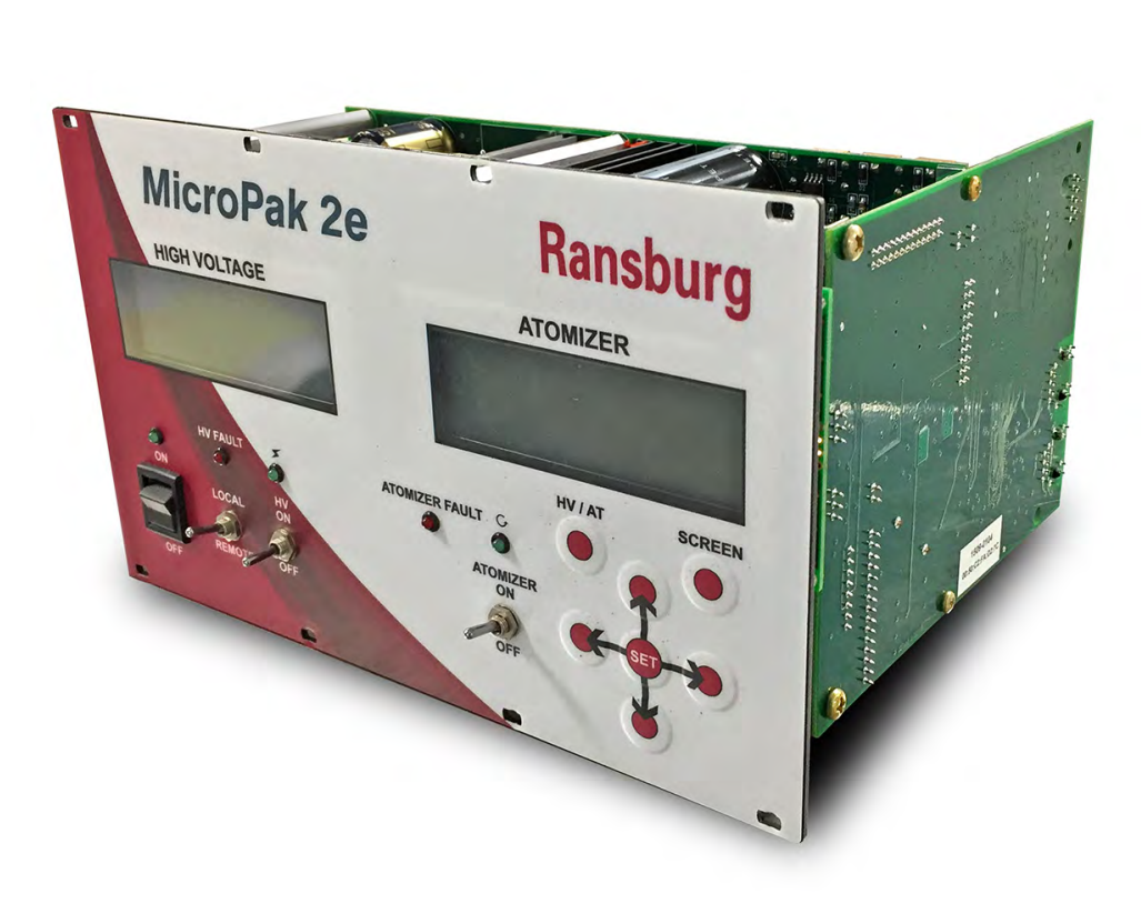 Ransburg A13338-00090910 MicroPak 2e Net High Voltage Controller