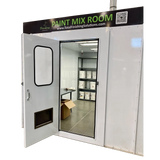 Industrial Paint Mixing Room 10' Wide x 9' High x 15' Deep Interior (TF10915 Series) - Total Finishing Supplies