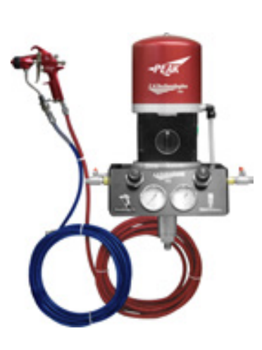 C.A. Technologies Wall Mounted Peak Pump Spray Pack; Cougar Spray Gun