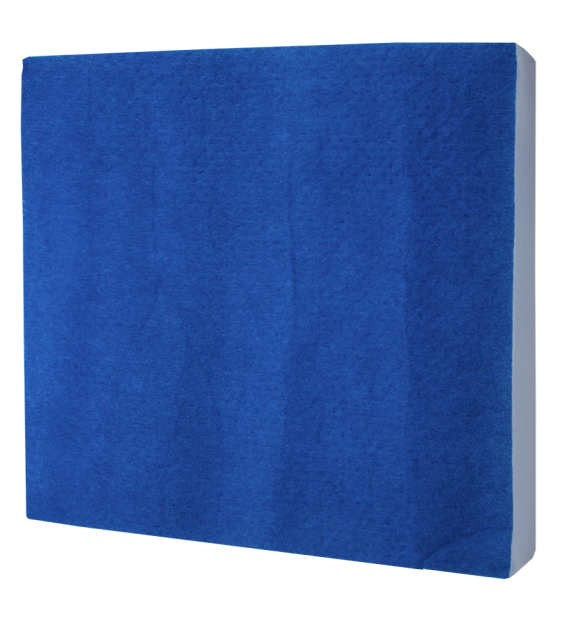 Polyester Exhaust Blue (PEB) Paint Arrestor Media (1")