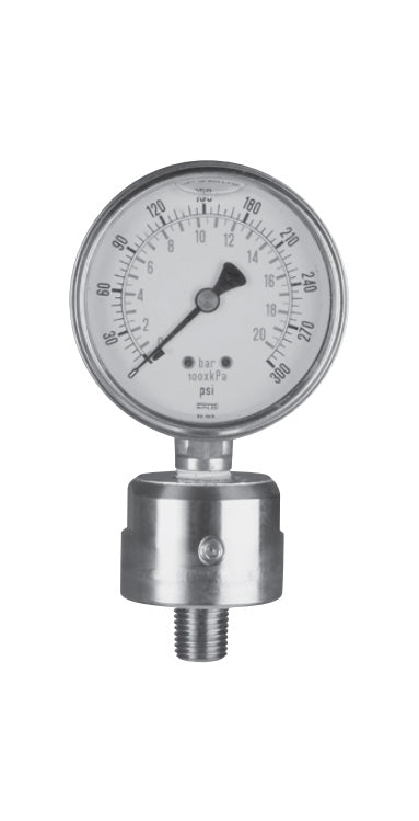 Hosco Pressure Gauge (Various PSI and Connector Options)