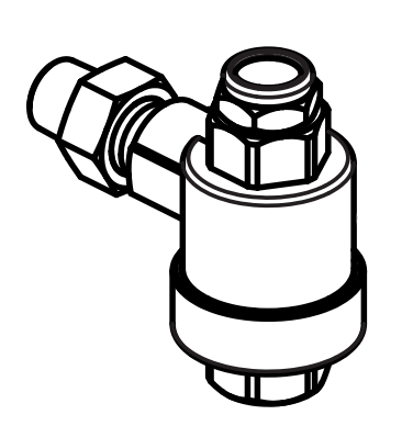 Wagner 3102576 Quick Bleed Valve Assy. SEU-1/4