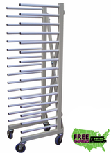 RAIDER Pro Paint Drying Rack, Expandable 15 Shelf