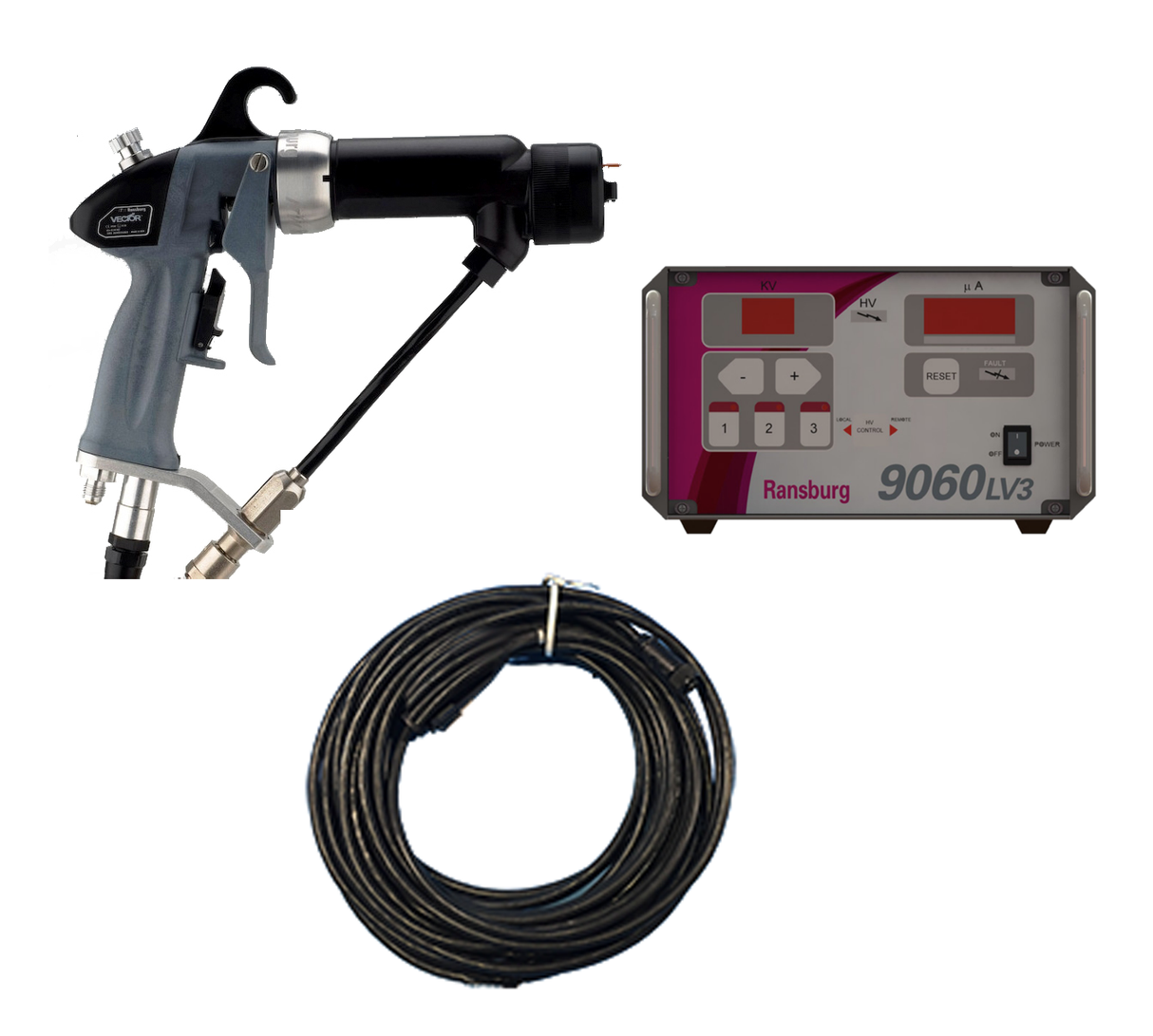 Ransburg Vector AA90 Air Assisted Airless Manual Gun