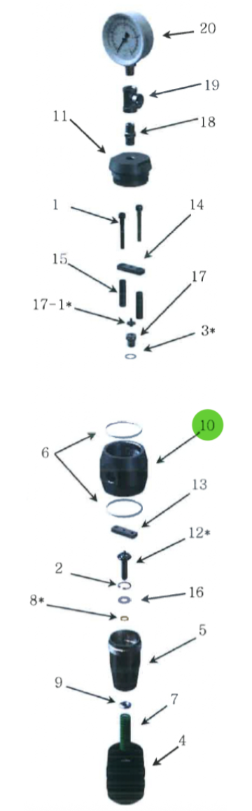 Regulator Housing; High-Pressure Fluid Regulator