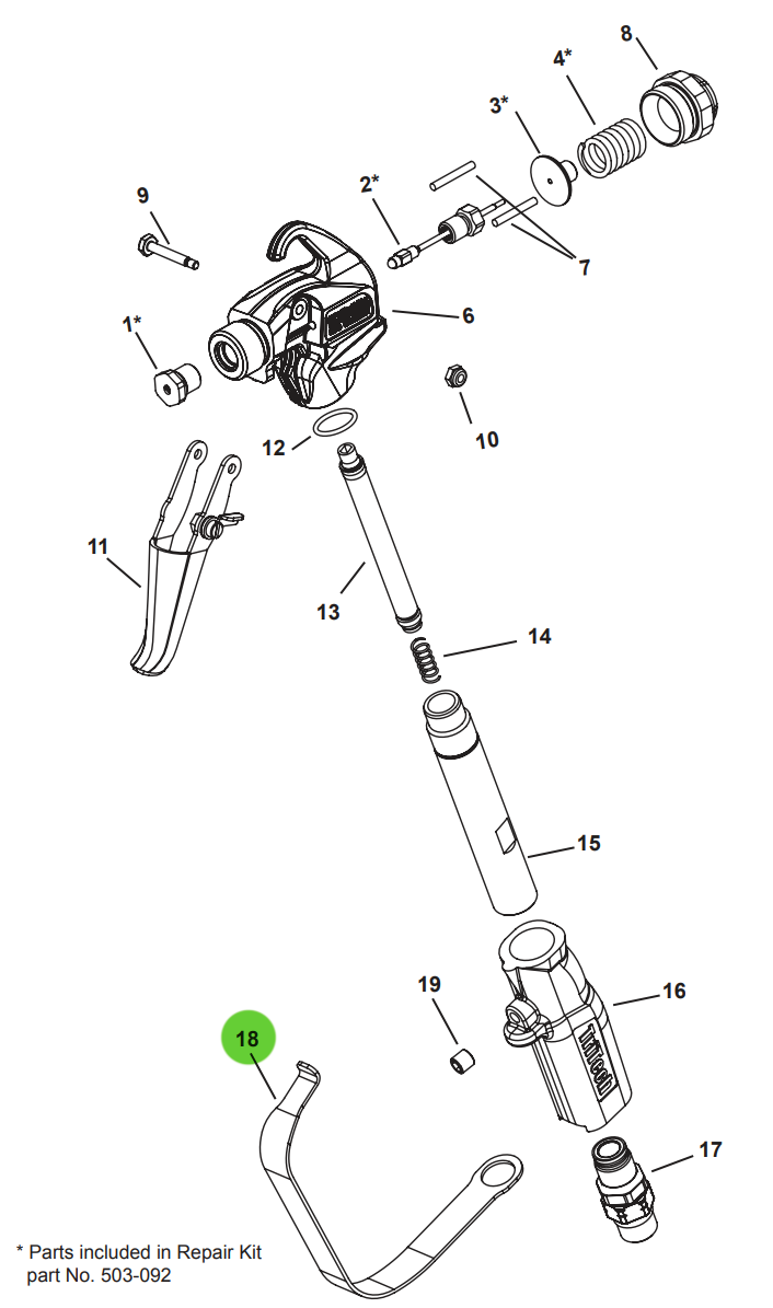 TriTech 501-024 Trigger Guard