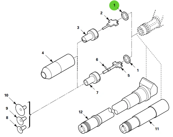 Aftermarket Gema® 318760 PG1 / PG2-A Contact Ring (Non-OEM)