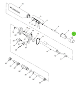 Aftermarket Nordson® 1005028 Nut, Lock, Nozzle (Non-OEM)