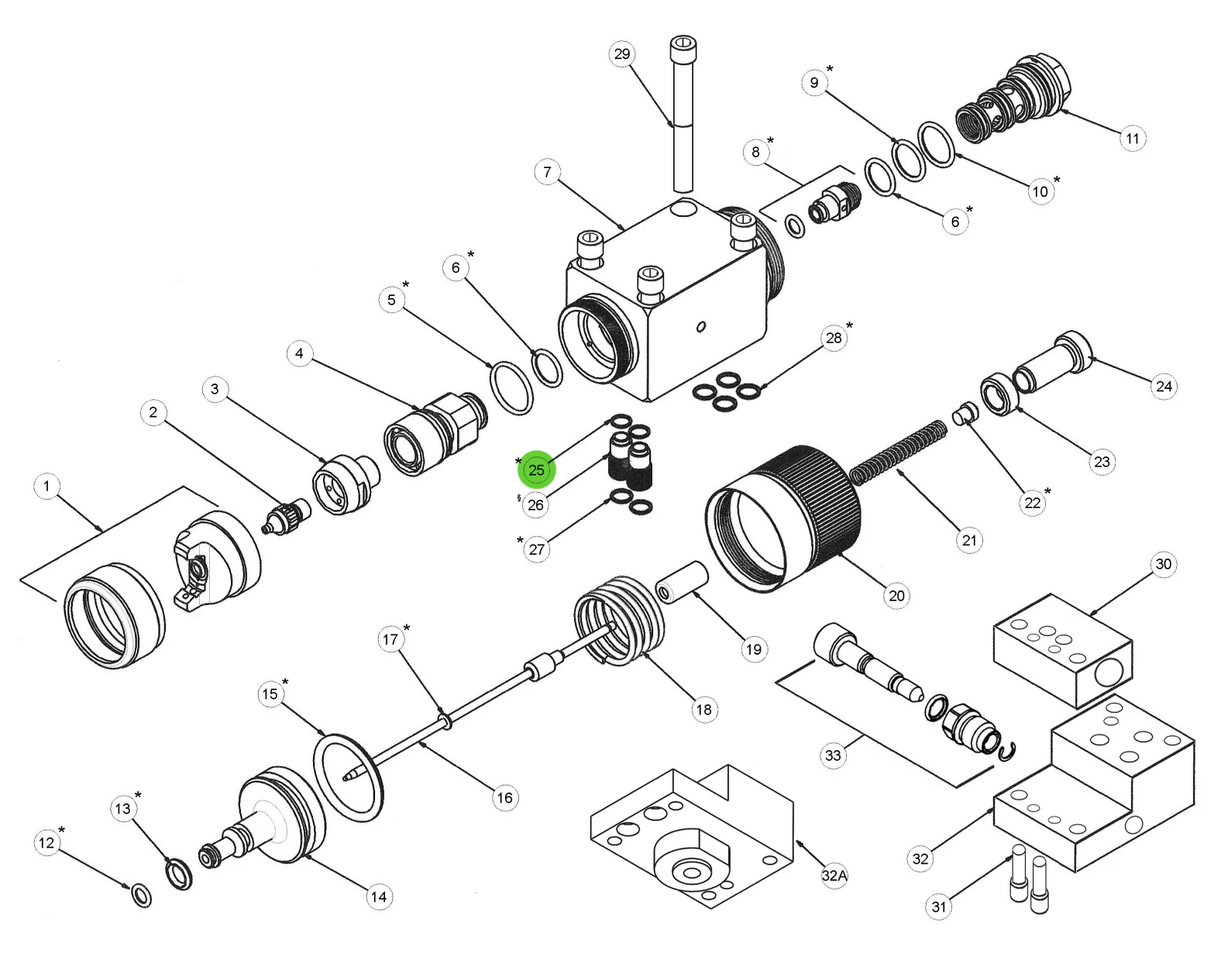 C.A. Technologies 66-254 Fluid Inlet Seal