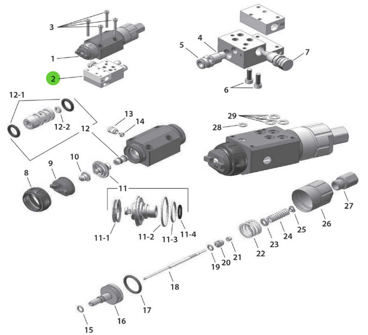 Anest Iwata 93020350 Manifold Unit