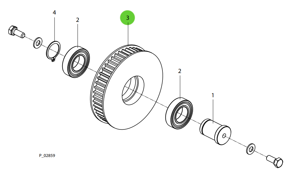 Wagner 2365708 Idle Pulley VU-2