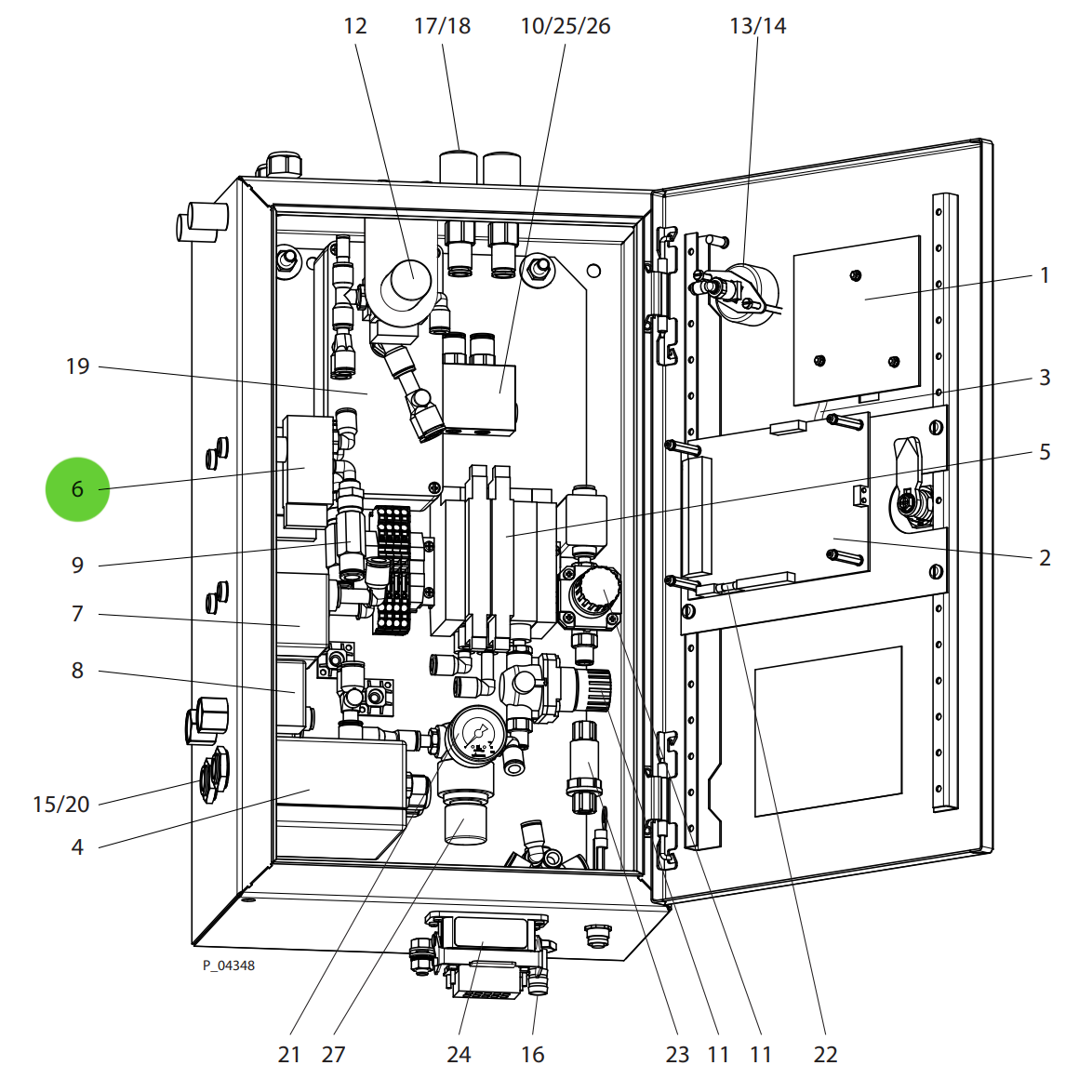 Wagner 9943157 3/2-Way Valve