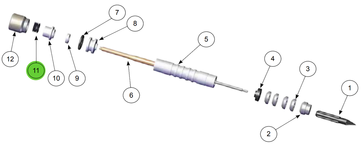 Ransburg Ransflex RX Spring Washer