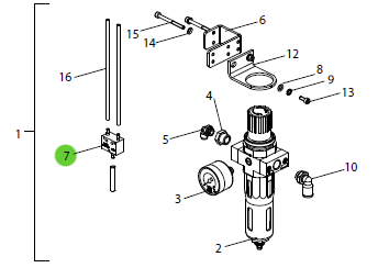 Wagner 9991785 Or-Valve/Gate