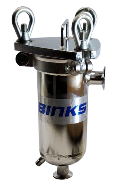 Binks 37-2000; 1" Sanitary 15GPM Filter Assembly - Total Finishing Supplies