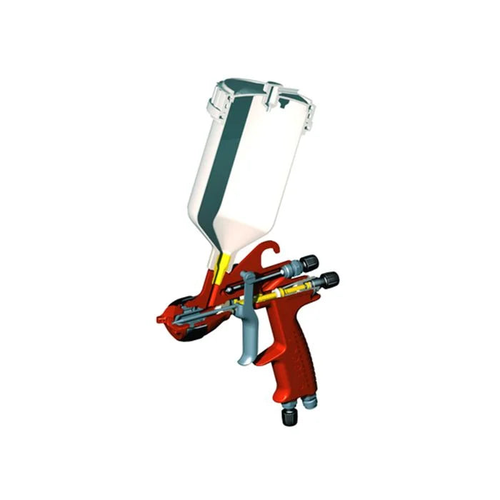 Sagola 3300 GTO Gravity Spray Gun With HVLP Aircap - Total Finishing Supplies