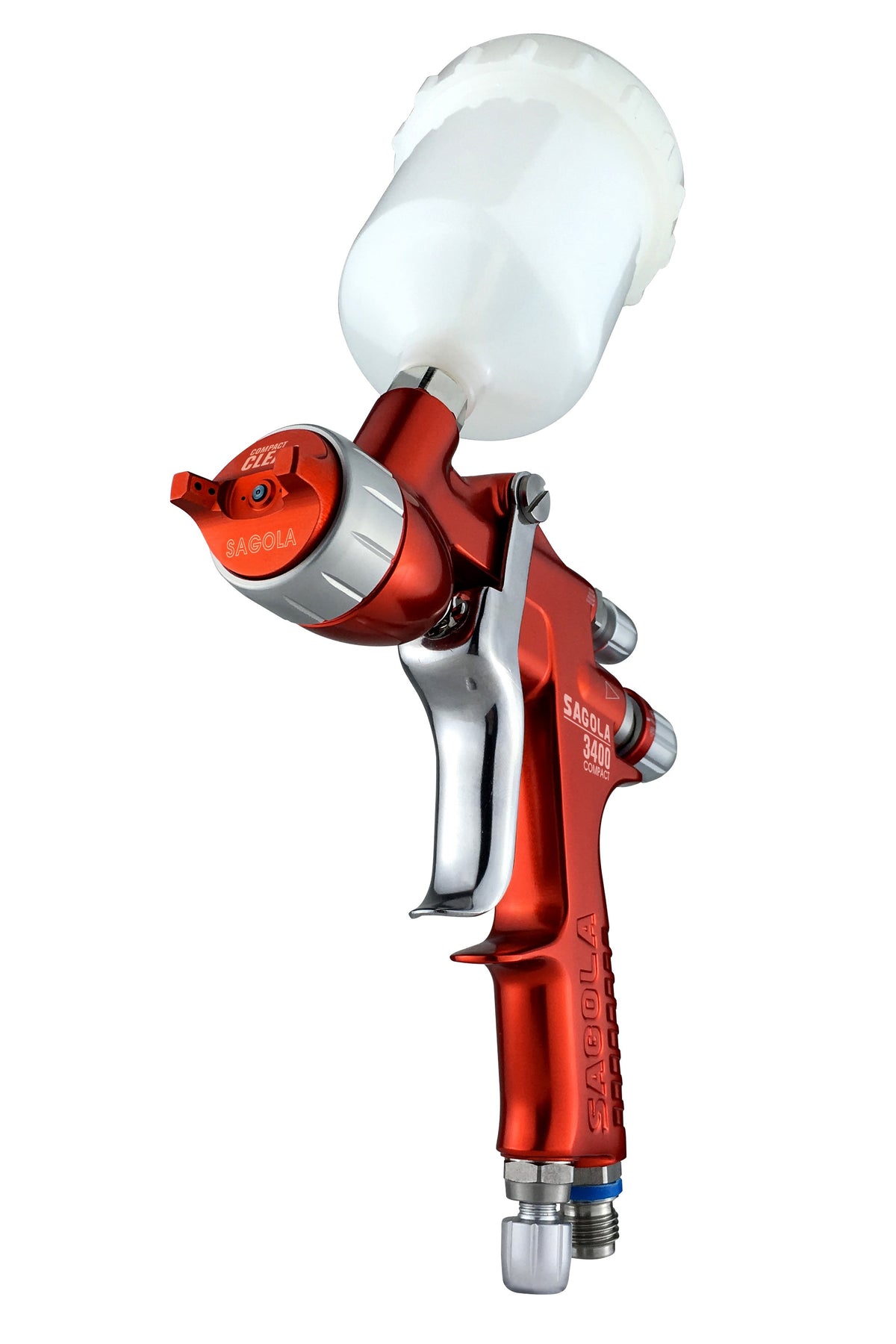 Sagola 3400 Compact HVLP Gravity Fed Manual Airspray Gun
