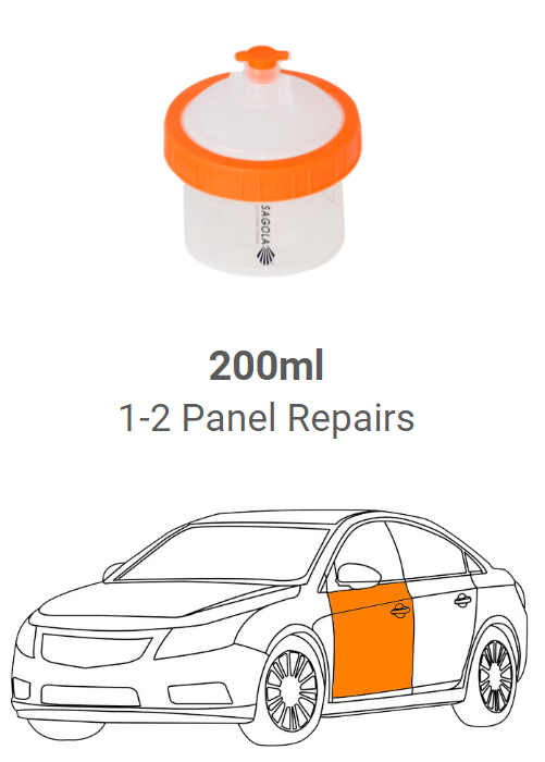 Sagola DPC™ Disposable Paint Cup System - Total Finishing Supplies