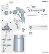 Sagola 56418645 EPA Aircap for 3300 GTO