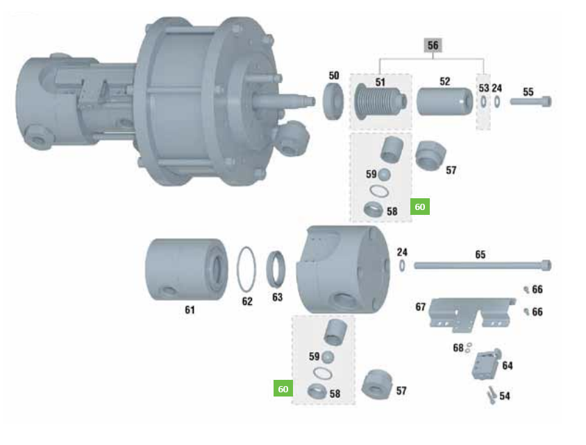 Sagola PT30090357 Bottom Valve Kit