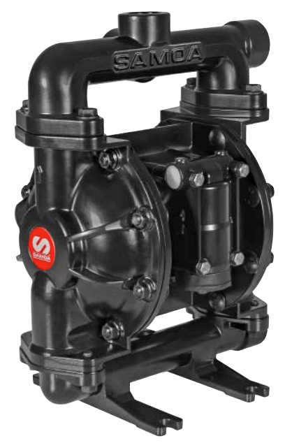 Samoa CE10 Metallic Pivot Series 1" Air-Operated Double Diaphragm Pump
