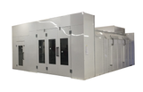 Total Finishing Automotive Semi-Downdraft Tower Paint Spray Booth - Double Wall