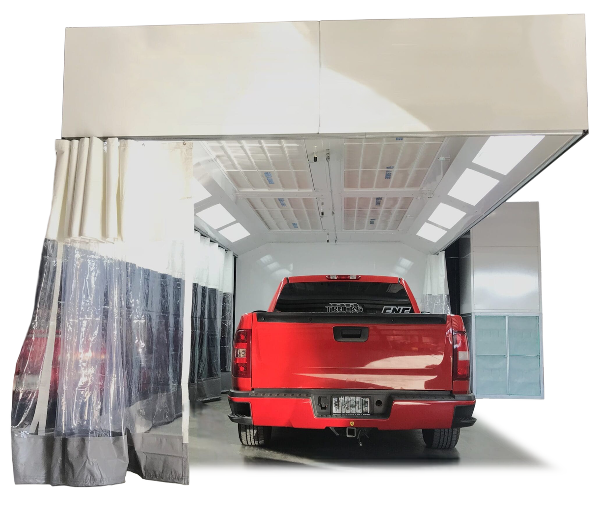 Total Finishing Semi-Down Flow Automotive Prep Station