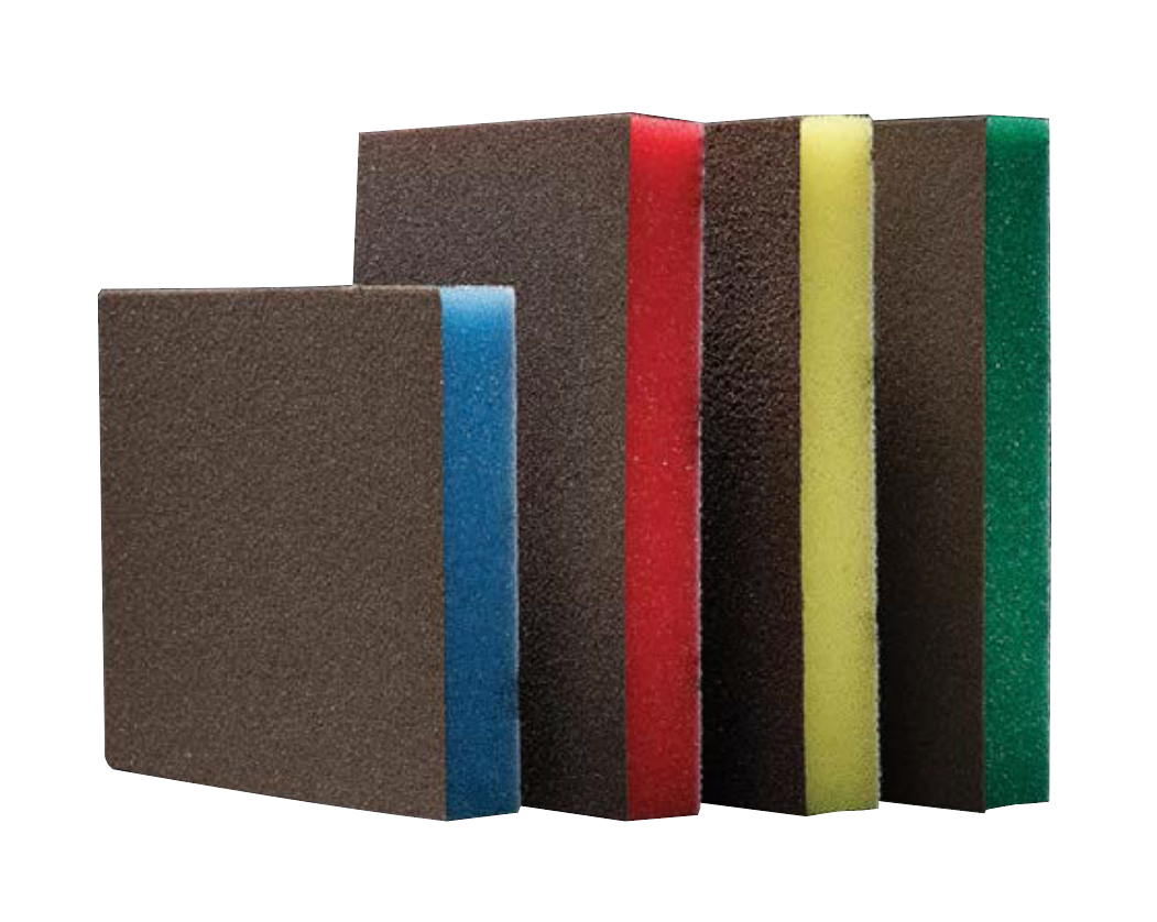 Norton Cabinet Sponges Single-Sided Abrasive: Hook & Loop
