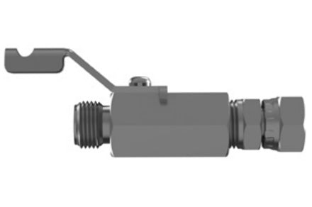 Hosco SSBV Series Ball Valve, Common Configurations, Male Straight x Female Straight