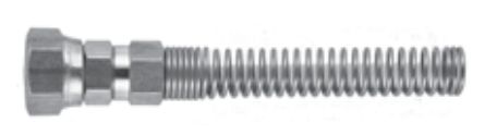 Hosco Straight Hose Fittings, With Springguard