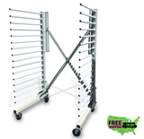 Pro Paint Drying Rack "RAIDER-EX" Expandable 16 Shelf (66 Lb)