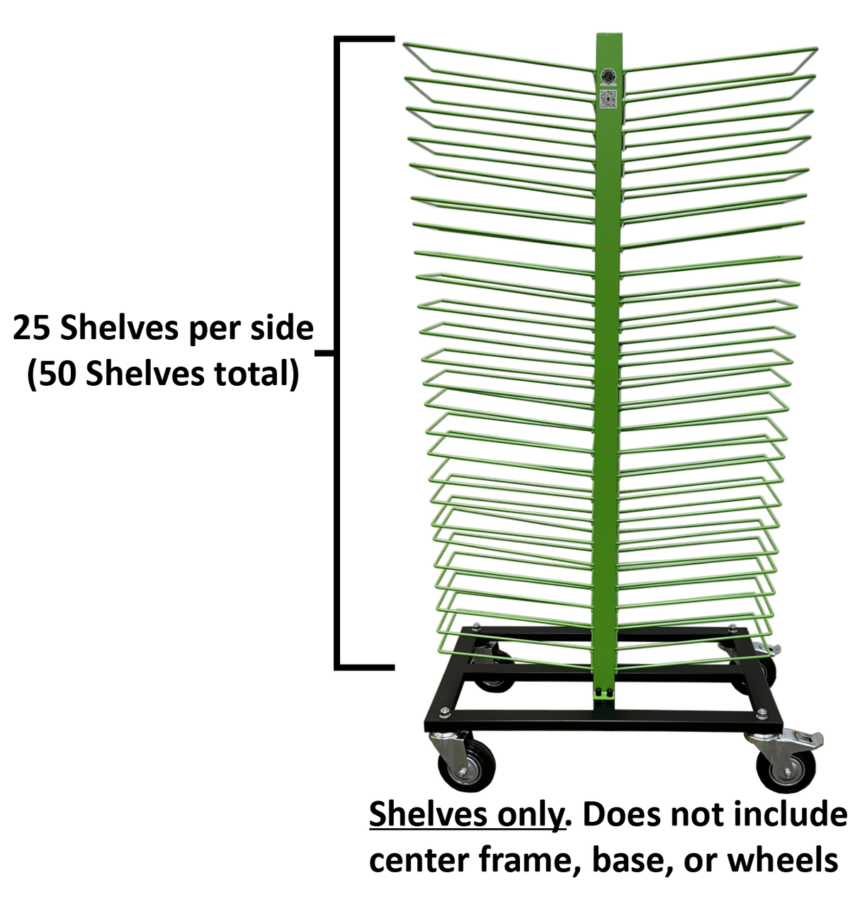 The Professional Painters & Finishers TotalDrying™ Rack (Heavy Duty Shelves Only)
