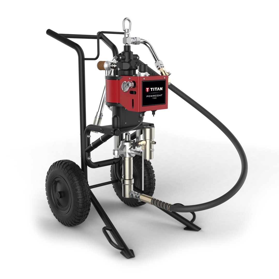 Titan PowrCoat 745 Air Powered Airless Sprayer Cart