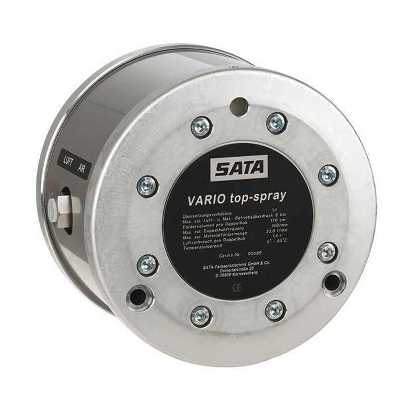 SATA 88641 Double Diaphragm Pump, Vario, Stainless
