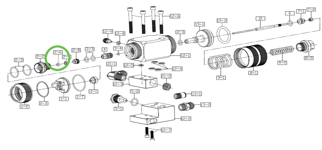 Auto VIPER-X® Needle Seal Seat Packing - Total Finishing Supplies