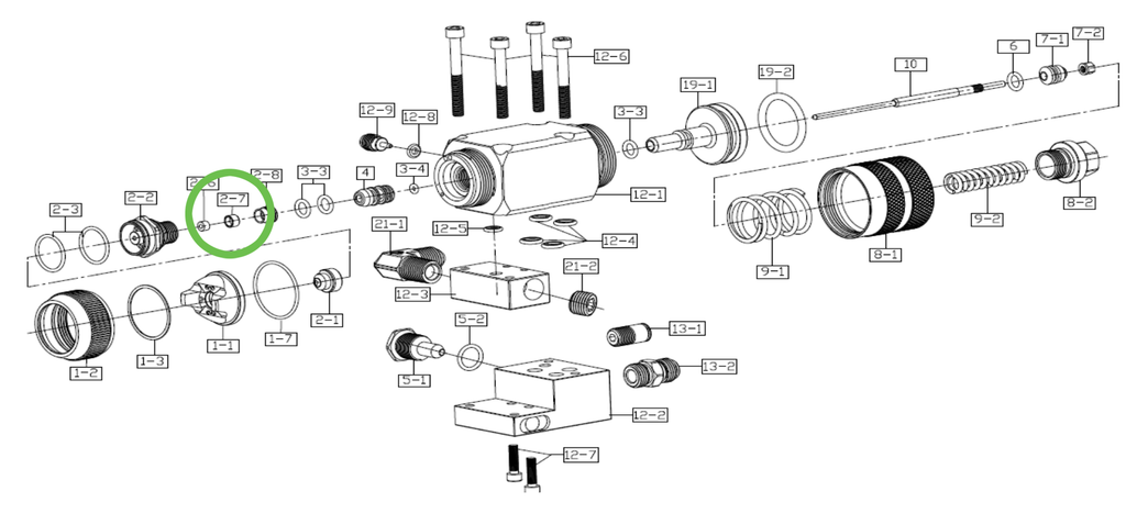 Auto VIPER-X® Needle Seal Seat - Total Finishing Supplies