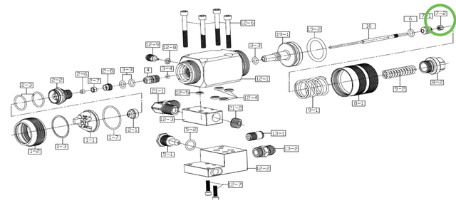 Auto VIPER-X® Needle Rod Screw - Total Finishing Supplies