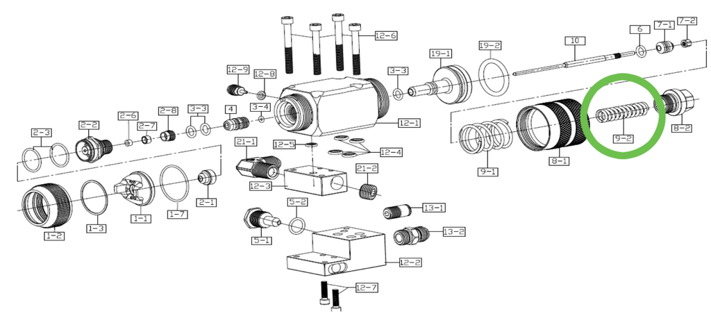 Auto VIPER-X® Needle Spring 2 - Total Finishing Supplies