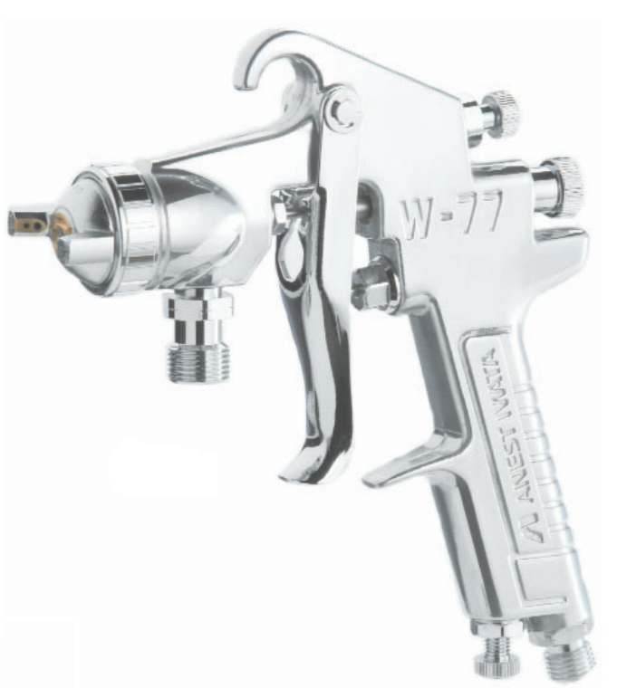 Anest Iwata W-77 Spray Gun - Total Finishing Supplies