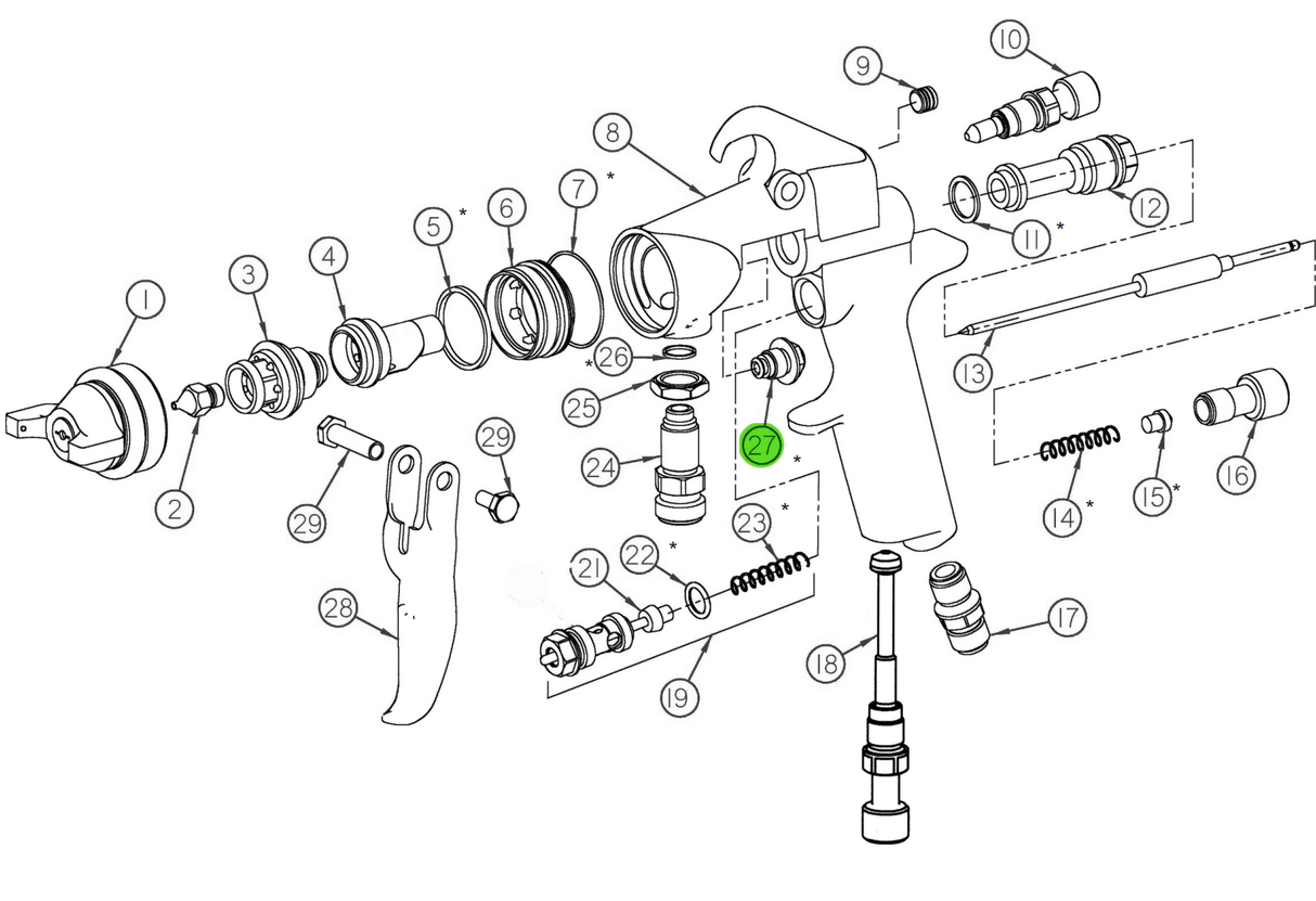 Needle Seal Assy