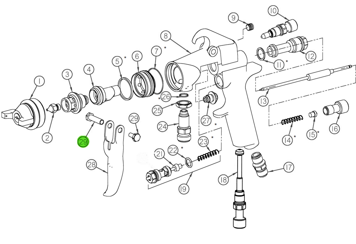 CA Technologies 60-1033 Trigger Pivot Set