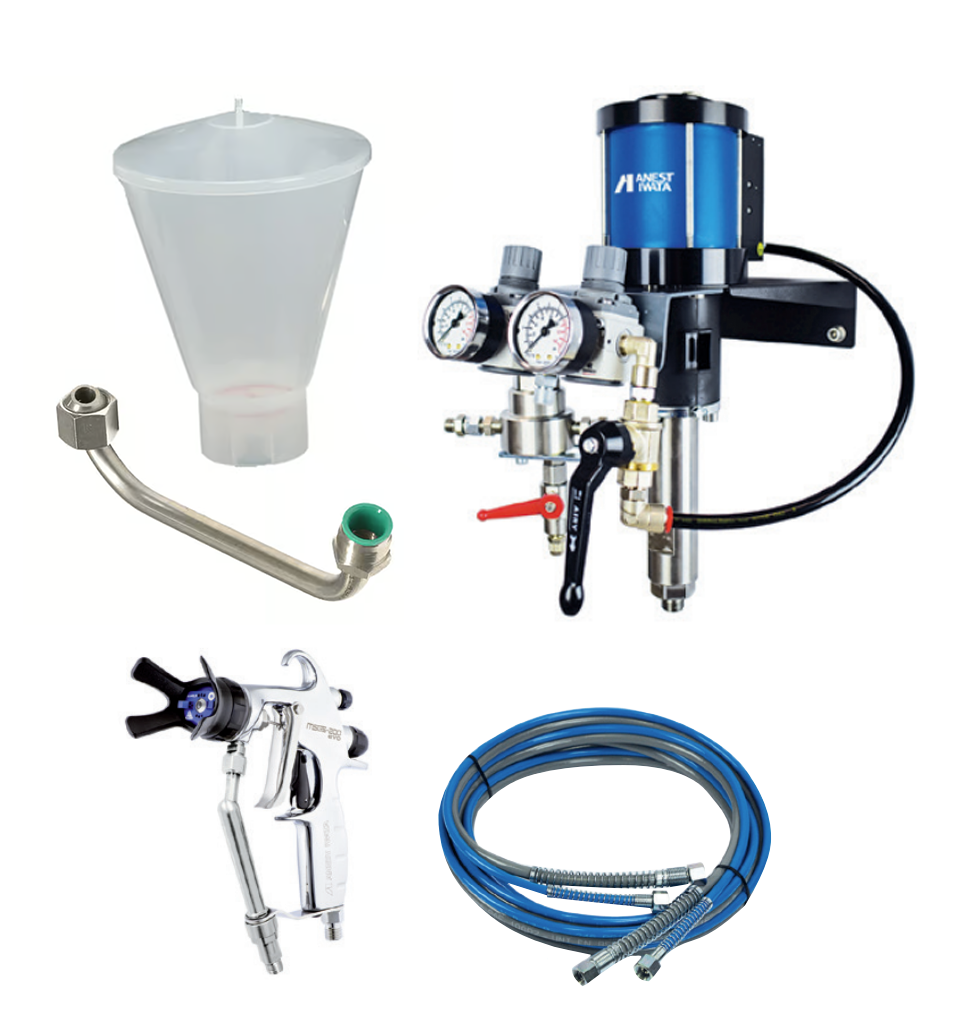 Anest Iwata 30:1 iCON Series Air-Assisted Airless Systems