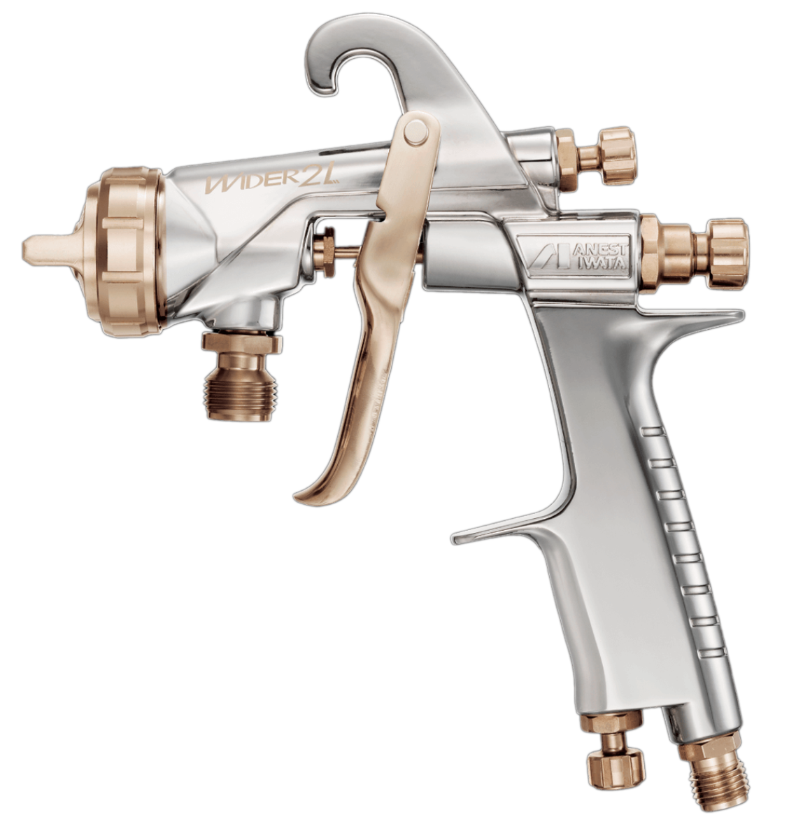 Anest Iwata WIDER2L Pressure Feed Spray Gun - HVLP Compliant