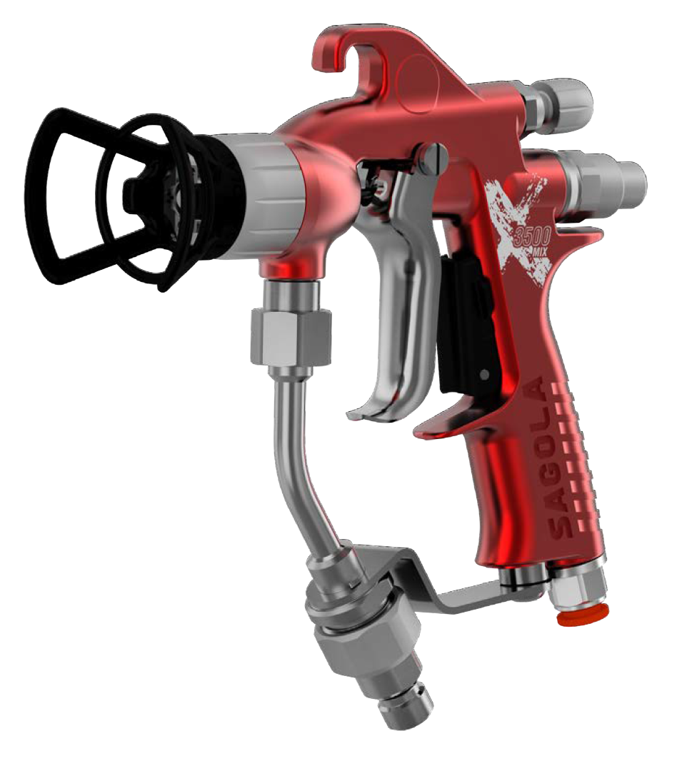 Sagola X3500 Mix Air-Assisted Airless Spray Gun