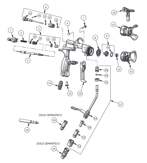 Binks Spreader Valve Kit - Total Finishing Supplies