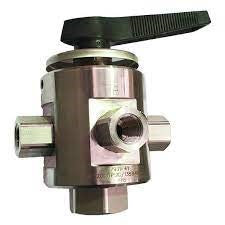 Stainless Steel 1-Piece 5-Way Rotary Selector Valve - Total Finishing Supplies